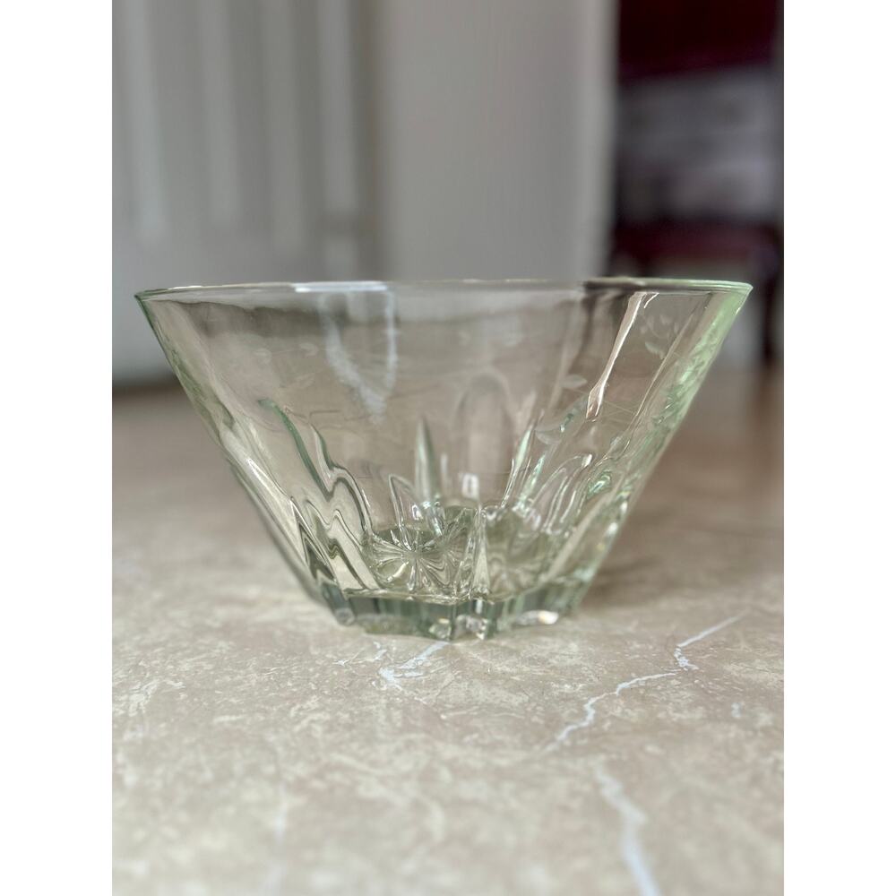Authentic Princess House Crystal Fruit/Salad Bowl